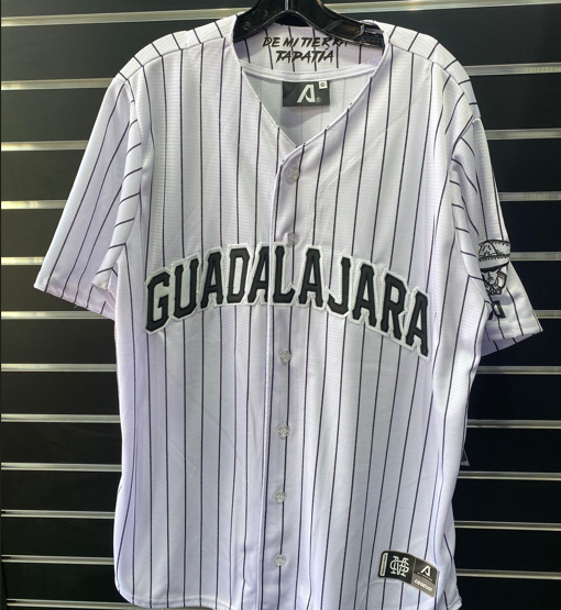 Arrieta MX Mariachis De Guadalajara Pinstripes Mens Jersey