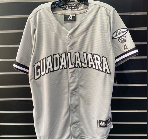 Arrieta MX Mariachis De Guadalajara Pinstripes Mens Jersey